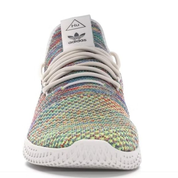adidas originals Pharrell x Tennis Hu Primeknit Multi-Color - Picture 1 of 12